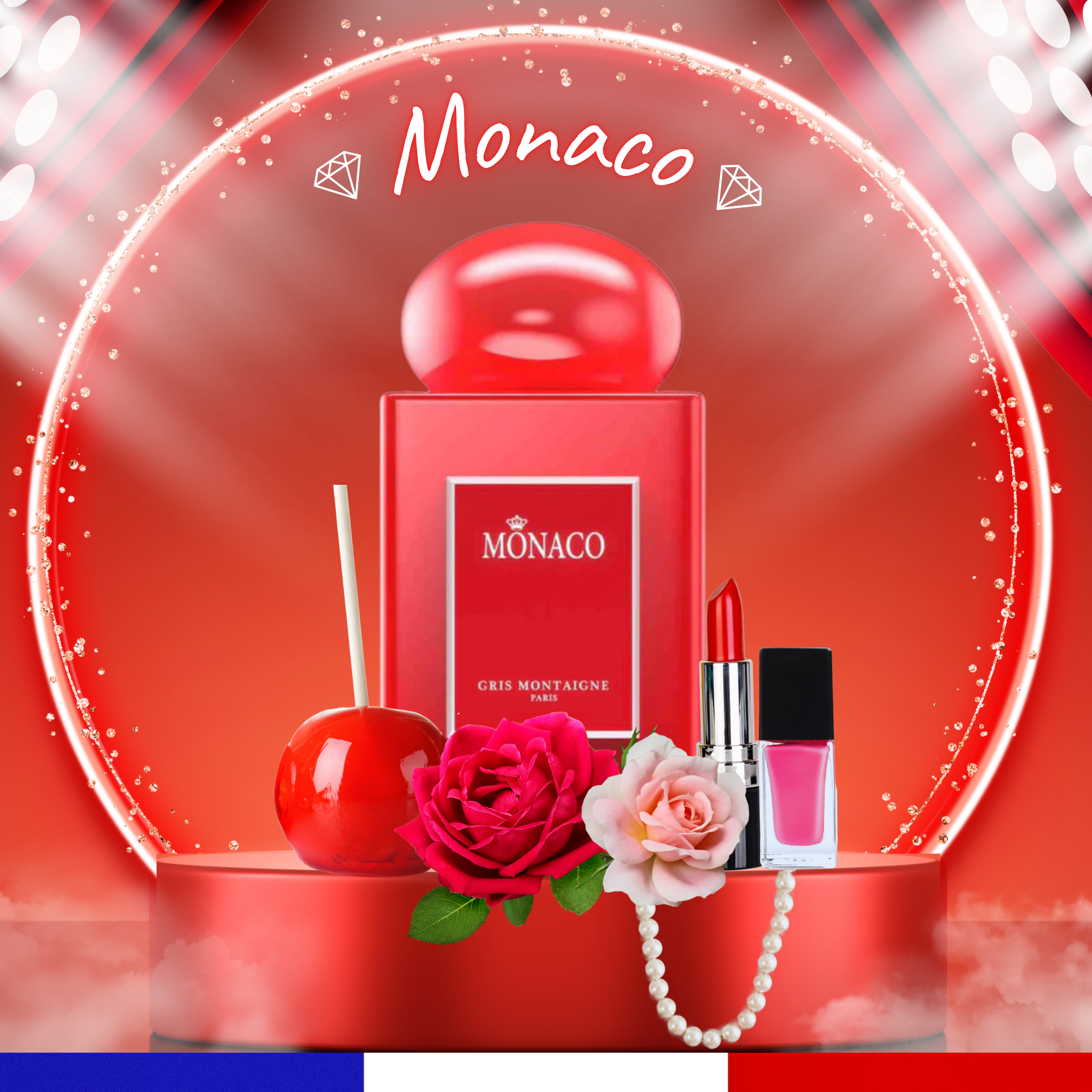 Le style de fysso parfum monaco gris montaigne paris made in france coffret luxe a la francaise