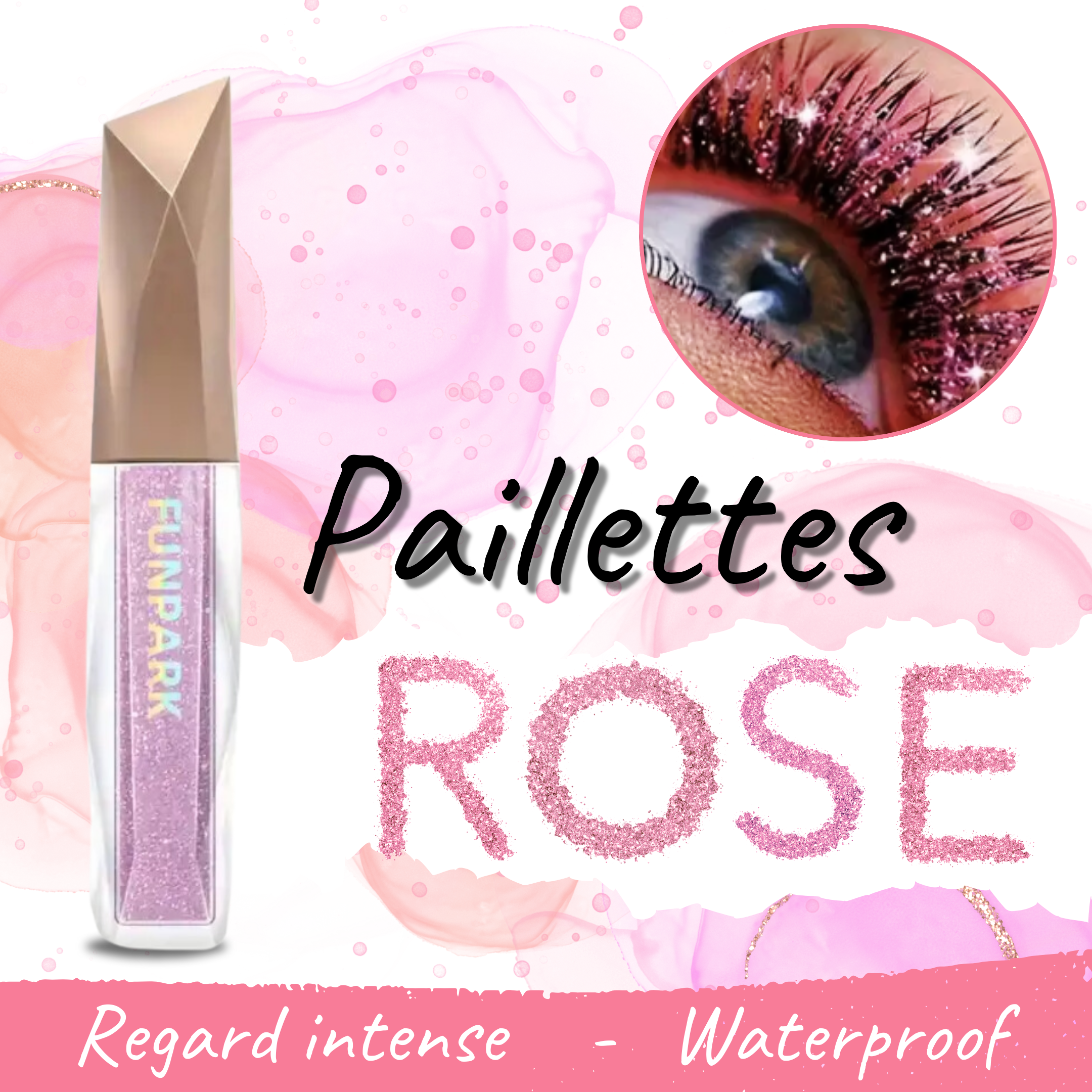 lestyledefysso.fr mascara rose paillette waterproof diamant