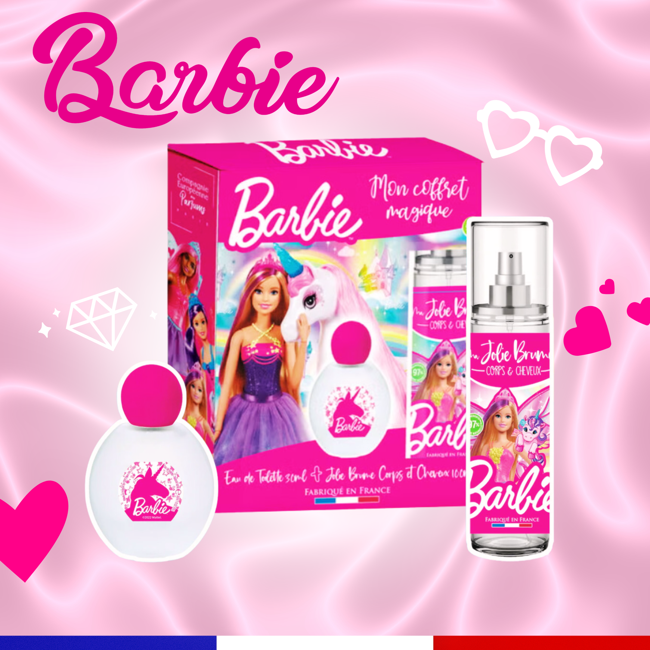 lestyledefysso coffret barbie made in france enfant princesse cadeau bon plan