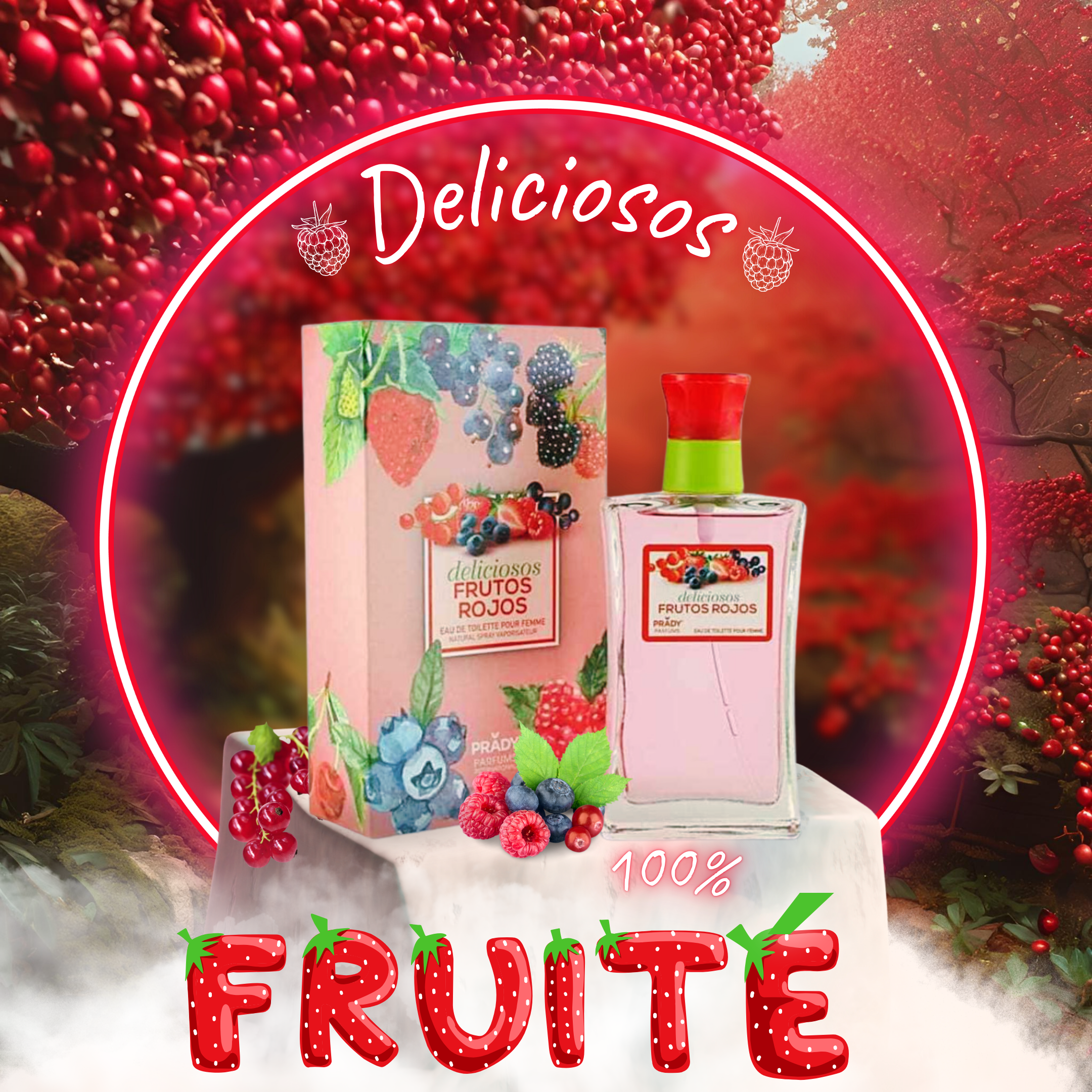 lestyledefysso.fr eau de parfum delicioso fruits rouge femme enfant petit prix