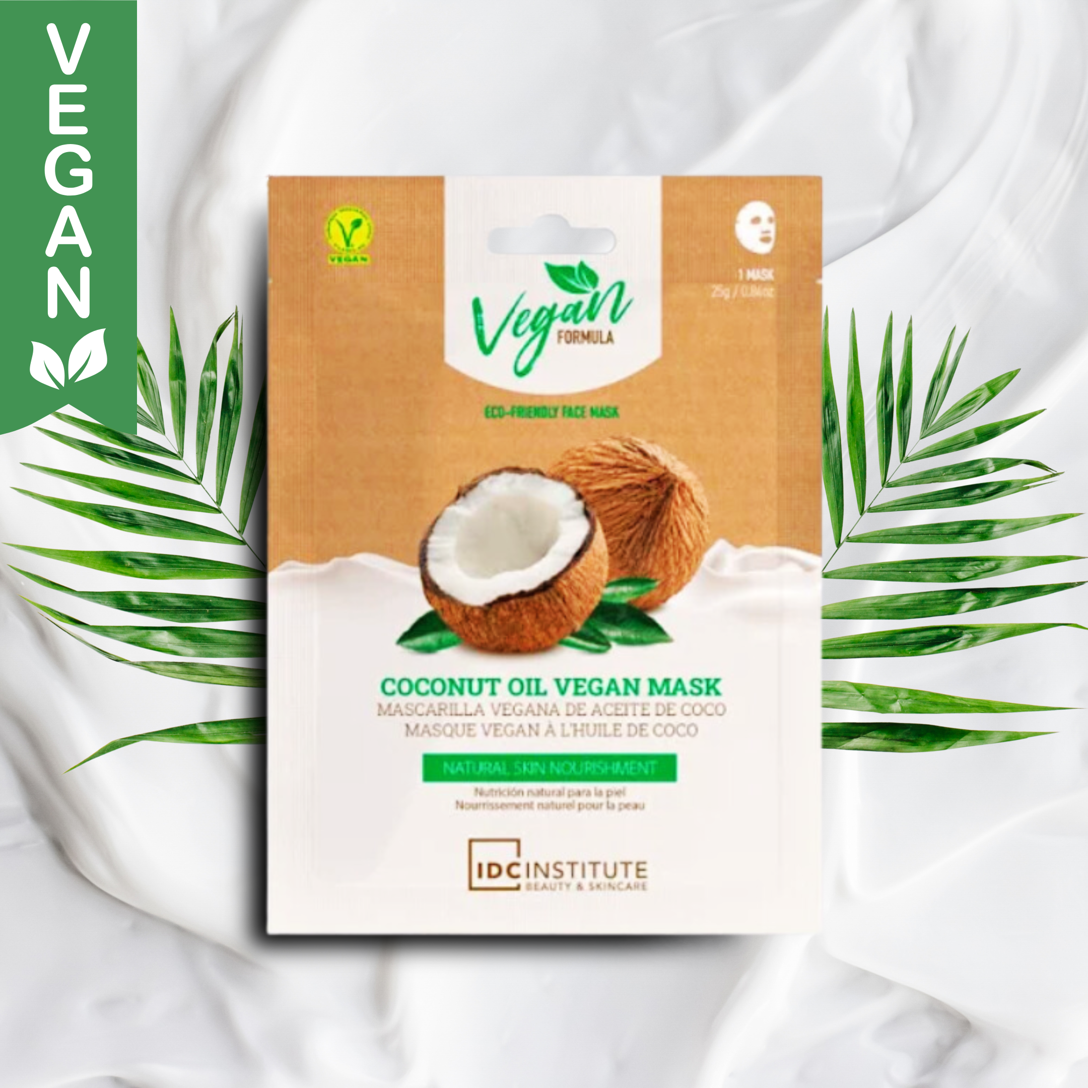 lestyledefysso.fr masque visage tissus femme huile de noix de coco hydratant vegan soin visage