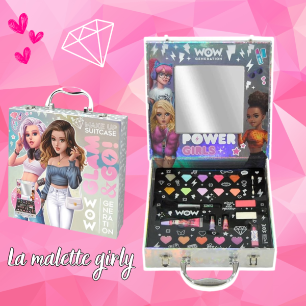 Mallette Cosmétique girly Wow Génération